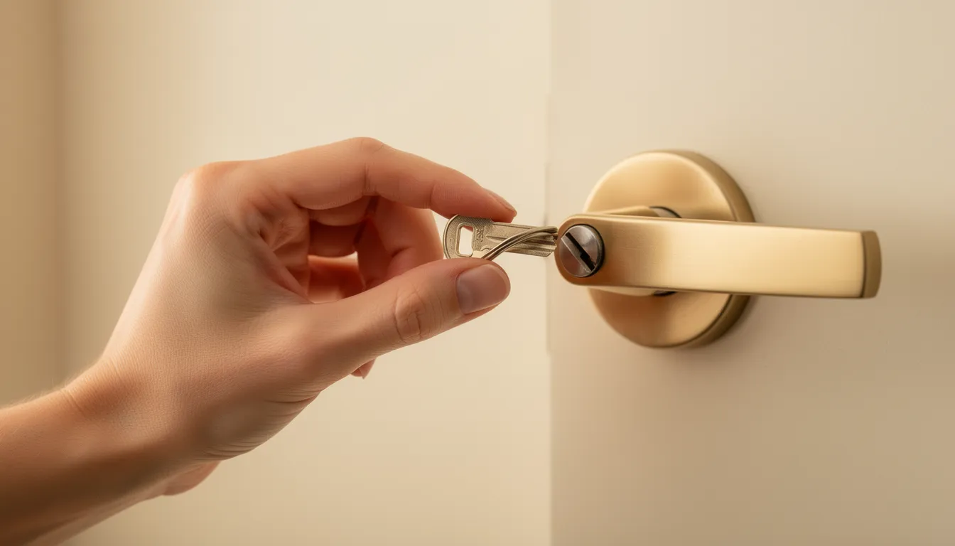Clé tordue ou pliée : peut-on encore l'utiliser ?