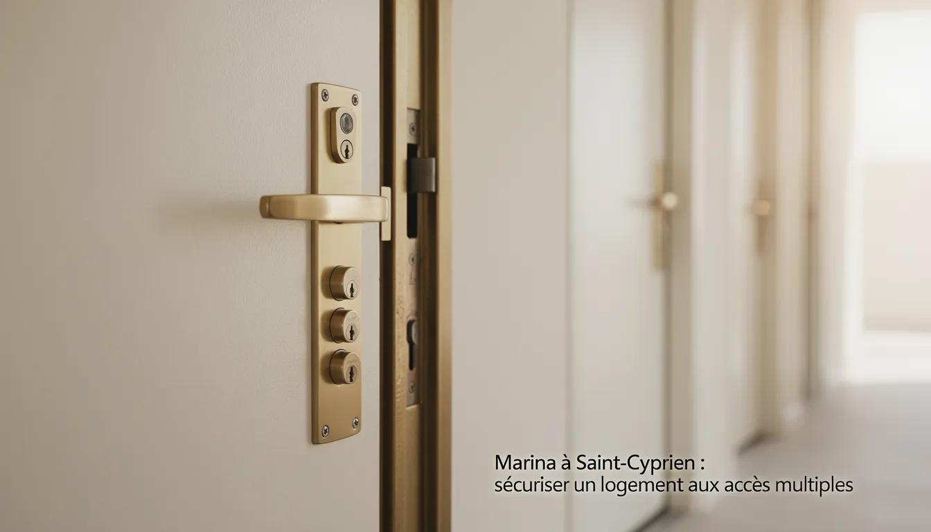 Marina à Saint-Cyprien : sécuriser un logement aux accès multiples