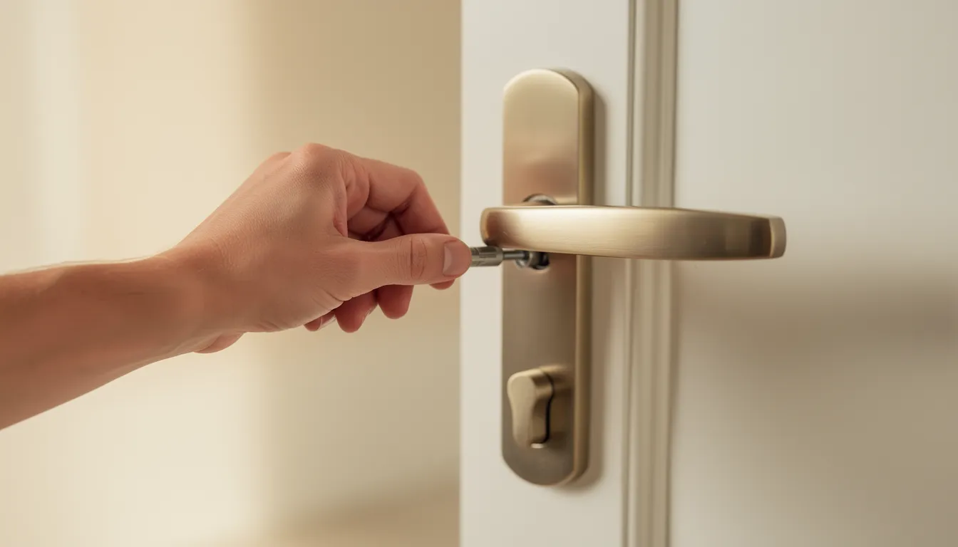 La poignée tourne dans le vide : que faire ?