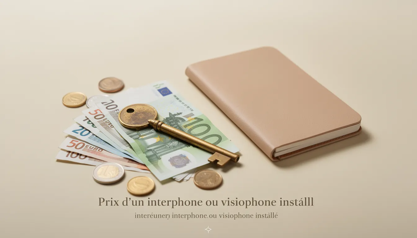 Prix d'un interphone ou visiophone installé