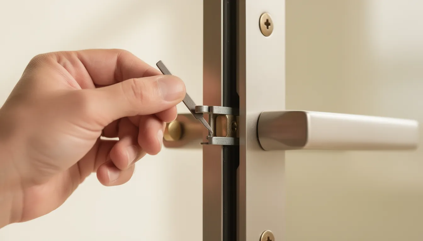 Serrure de baie coulissante bloquée : solutions rapides