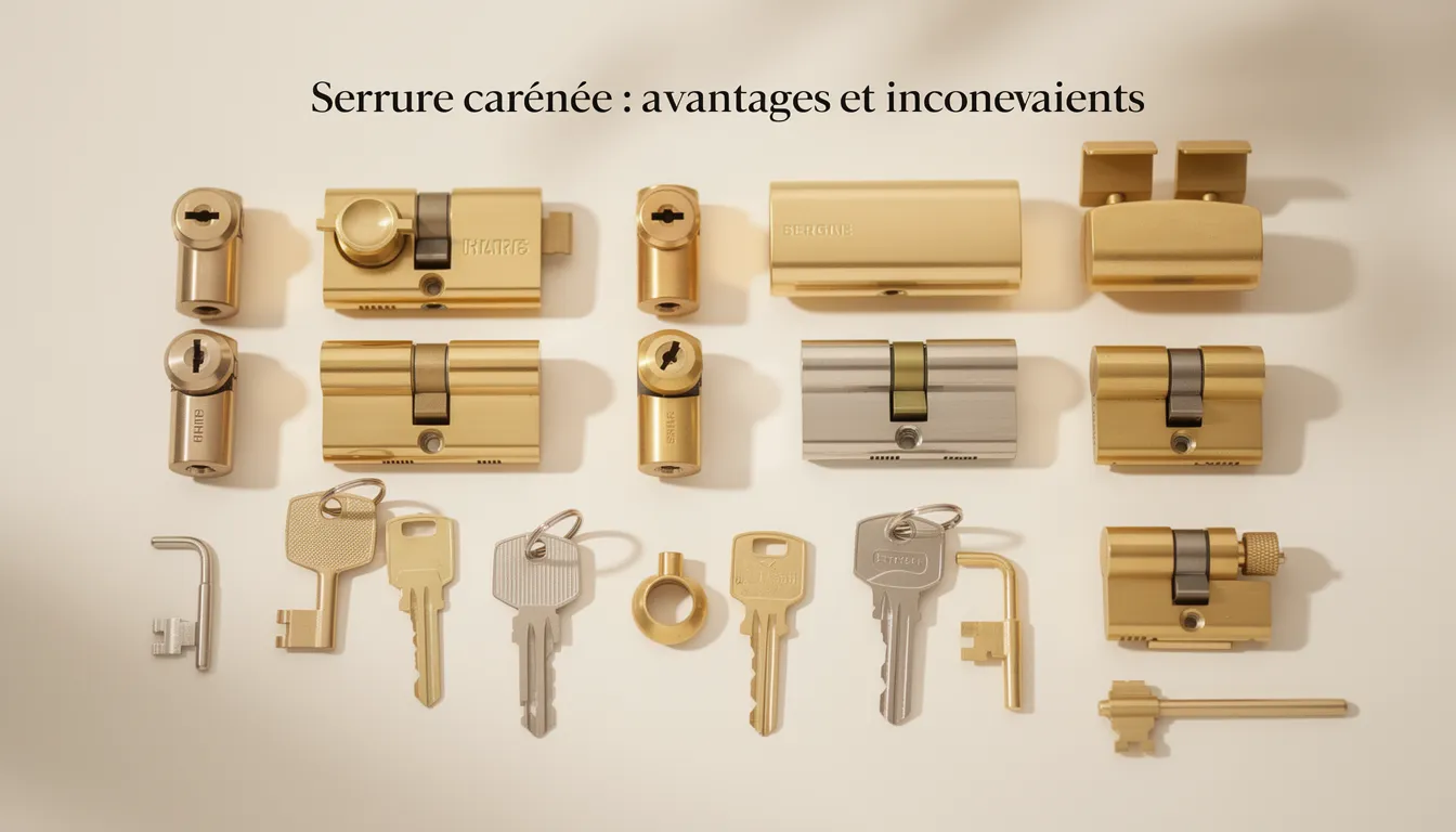 Serrure carénée : avantages et inconvénients