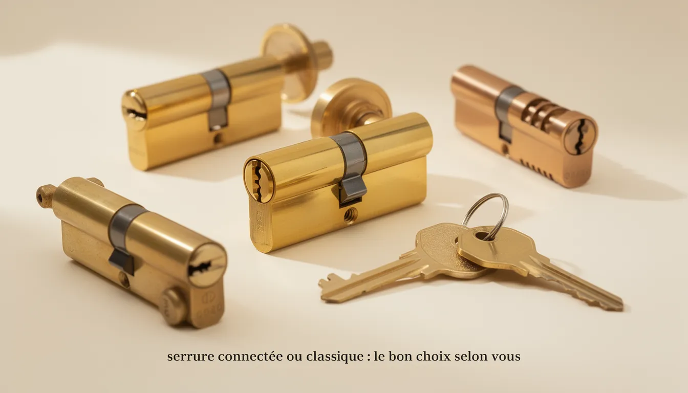 Serrure connectée ou classique : le bon choix selon vous