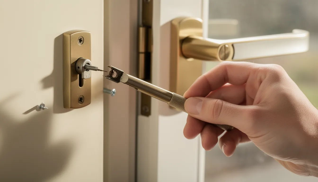 Poignée de fenêtre cassée ou bloquée : la remplacer